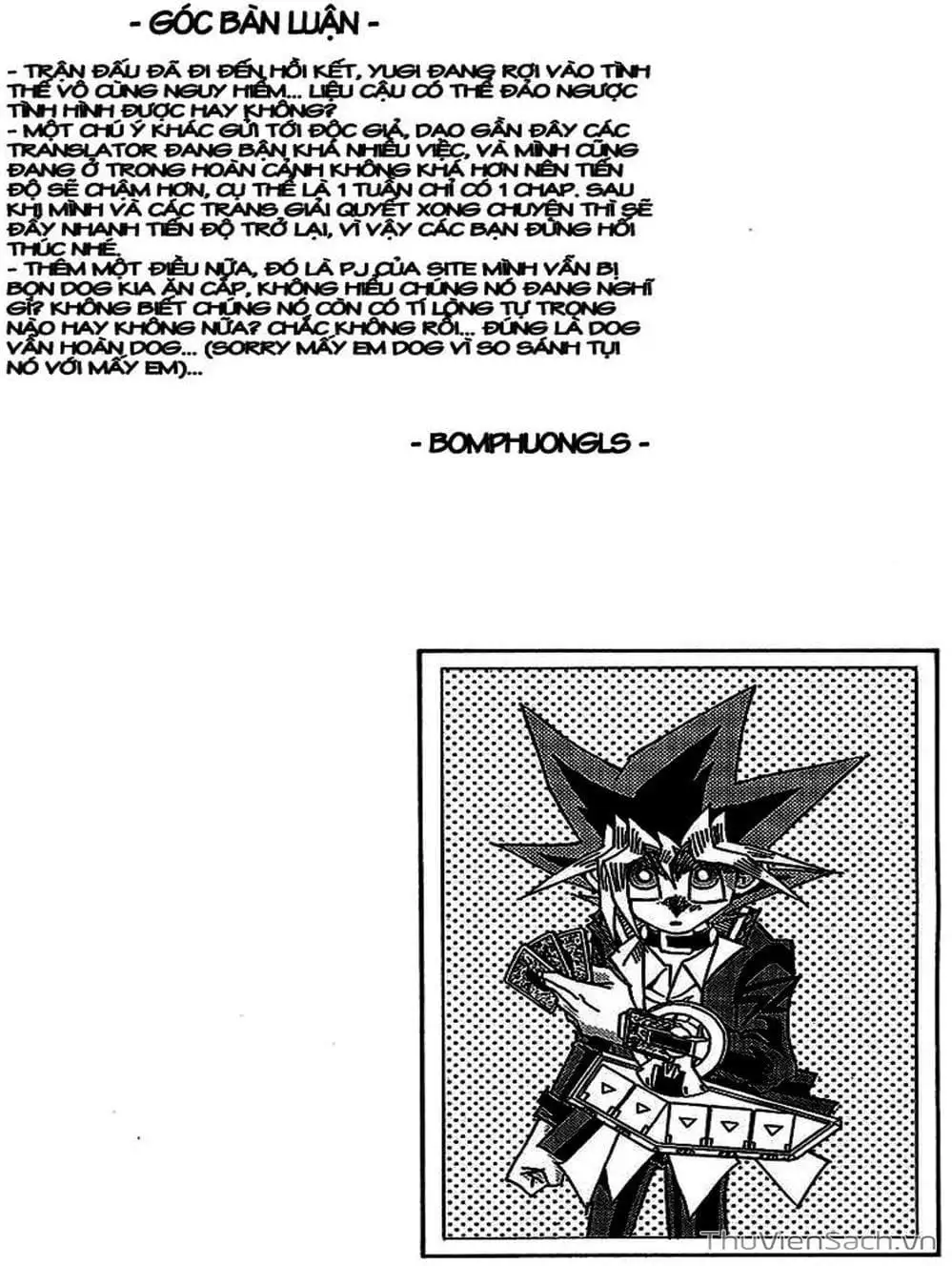 Truyện Tranh Vua Trò Chơi - Yugi Oh trang 5