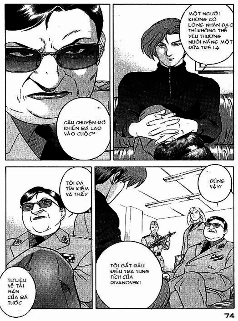 Truyện Tranh Yugo Kẻ Thương Thuyết trang 5