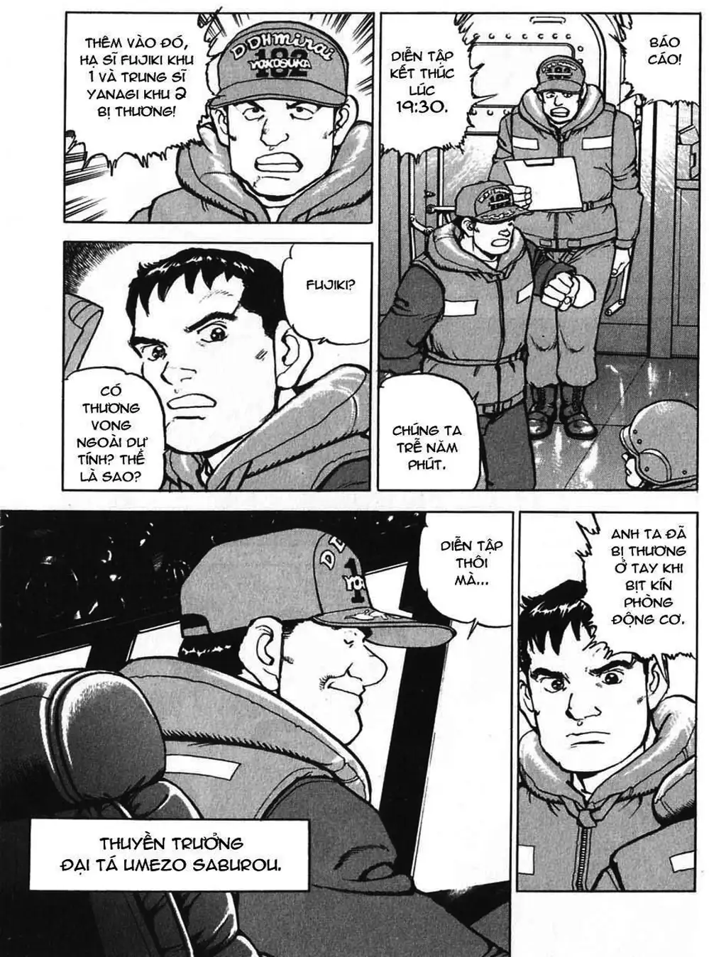 Truyện Tranh Con Diệc Đen - Zipang trang 4