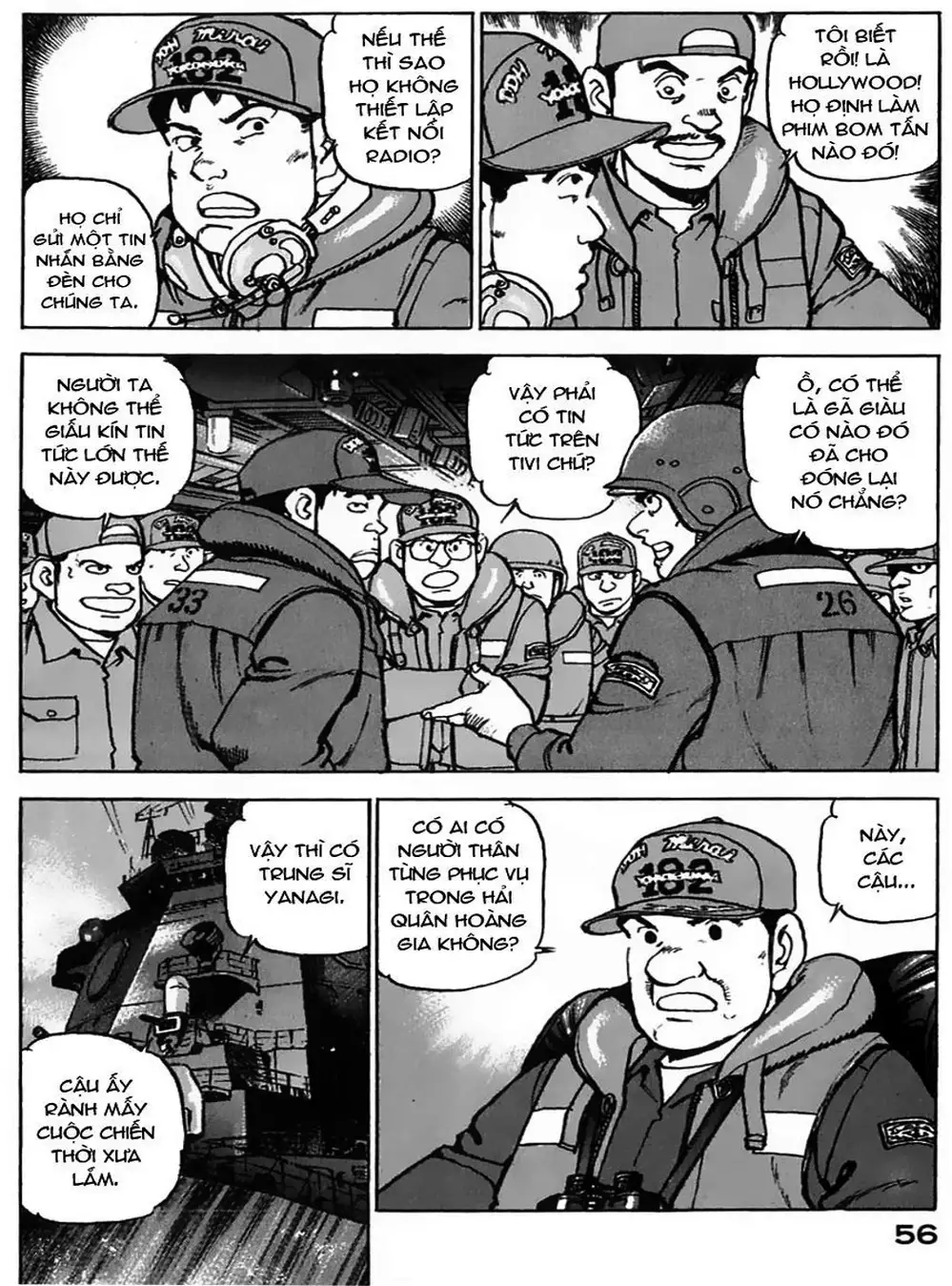 Truyện Tranh Con Diệc Đen - Zipang trang 4