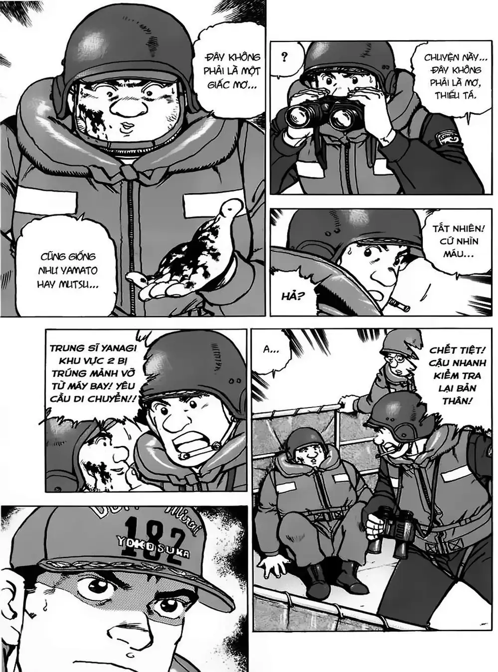 Truyện Tranh Con Diệc Đen - Zipang trang 4