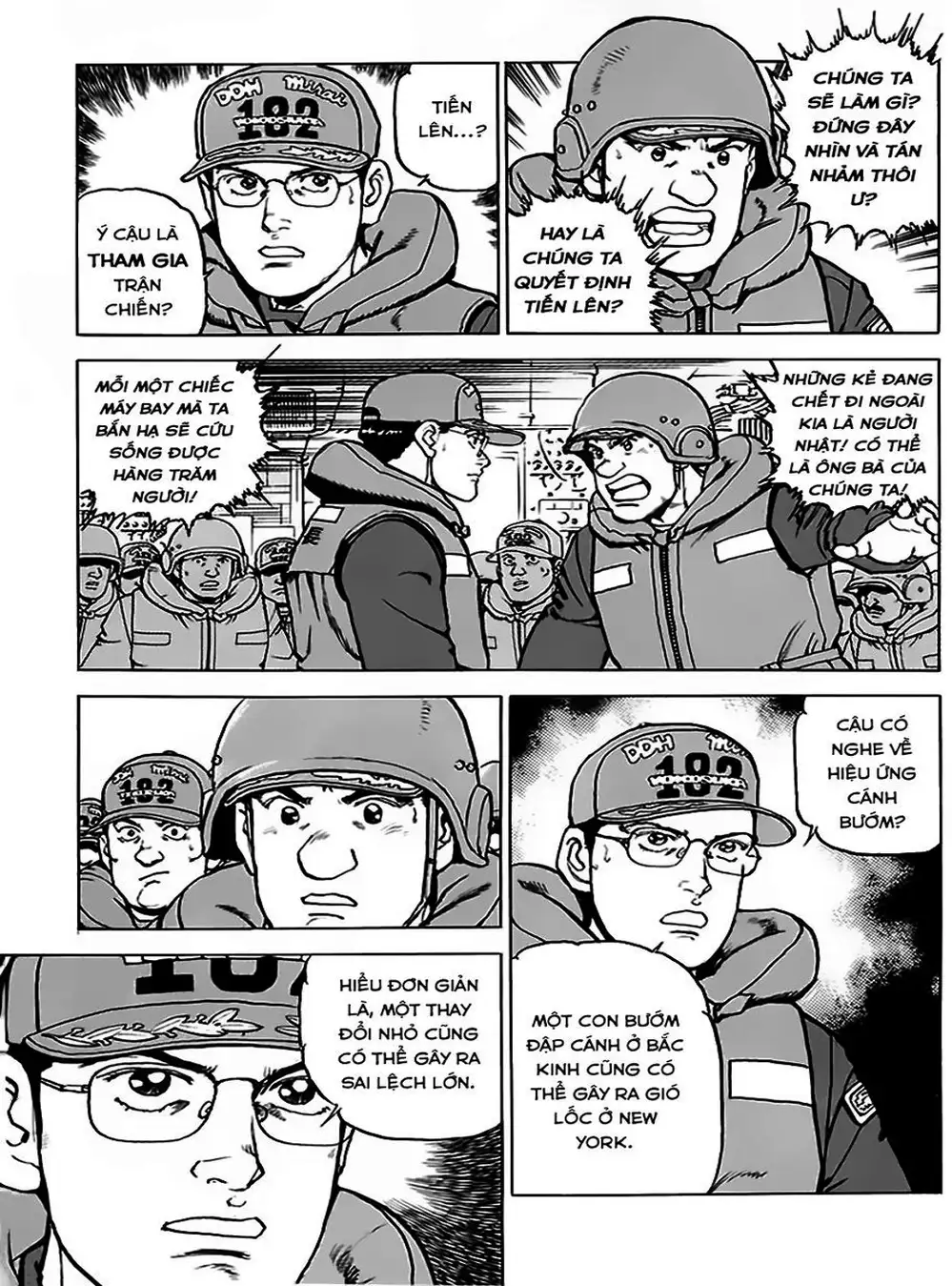 Truyện Tranh Con Diệc Đen - Zipang trang 4