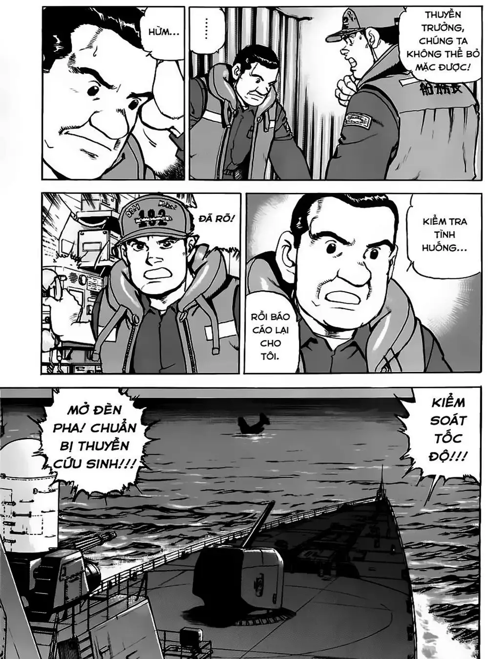 Truyện Tranh Con Diệc Đen - Zipang trang 4