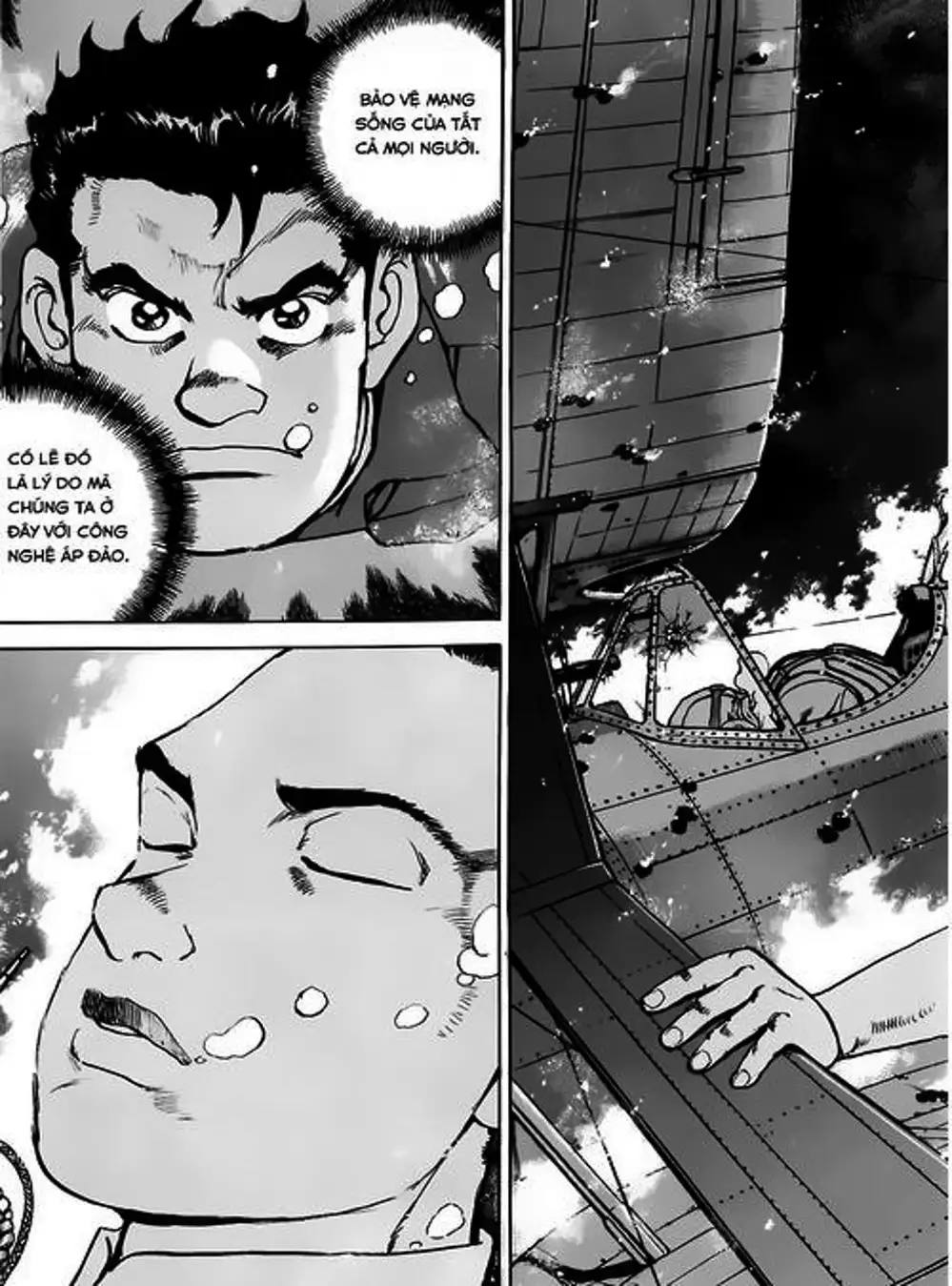 Truyện Tranh Con Diệc Đen - Zipang trang 4