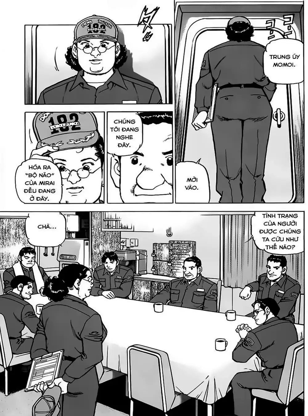 Truyện Tranh Con Diệc Đen - Zipang trang 4