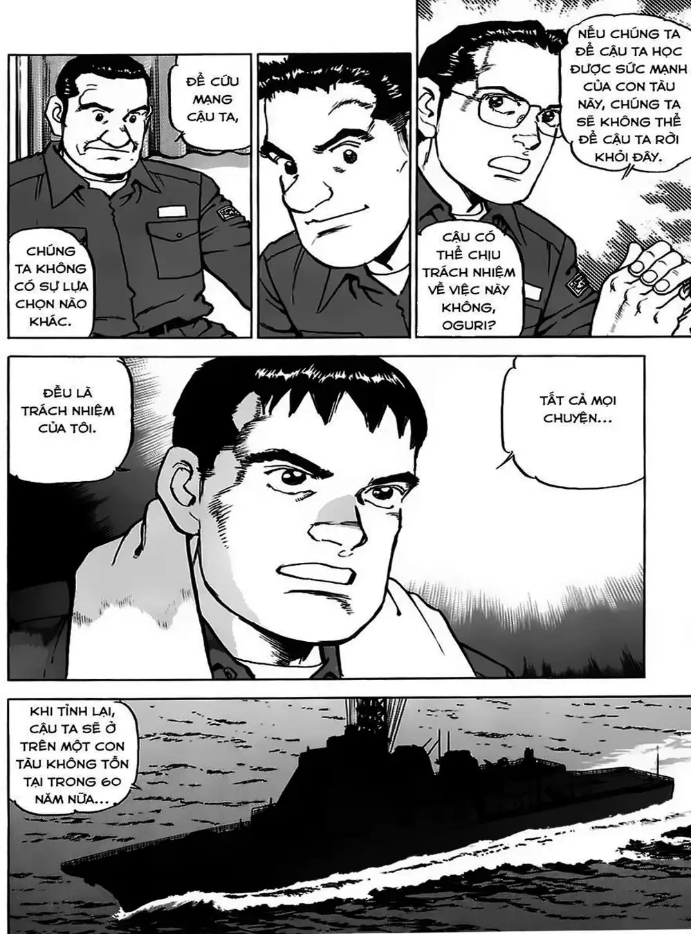 Truyện Tranh Con Diệc Đen - Zipang trang 4