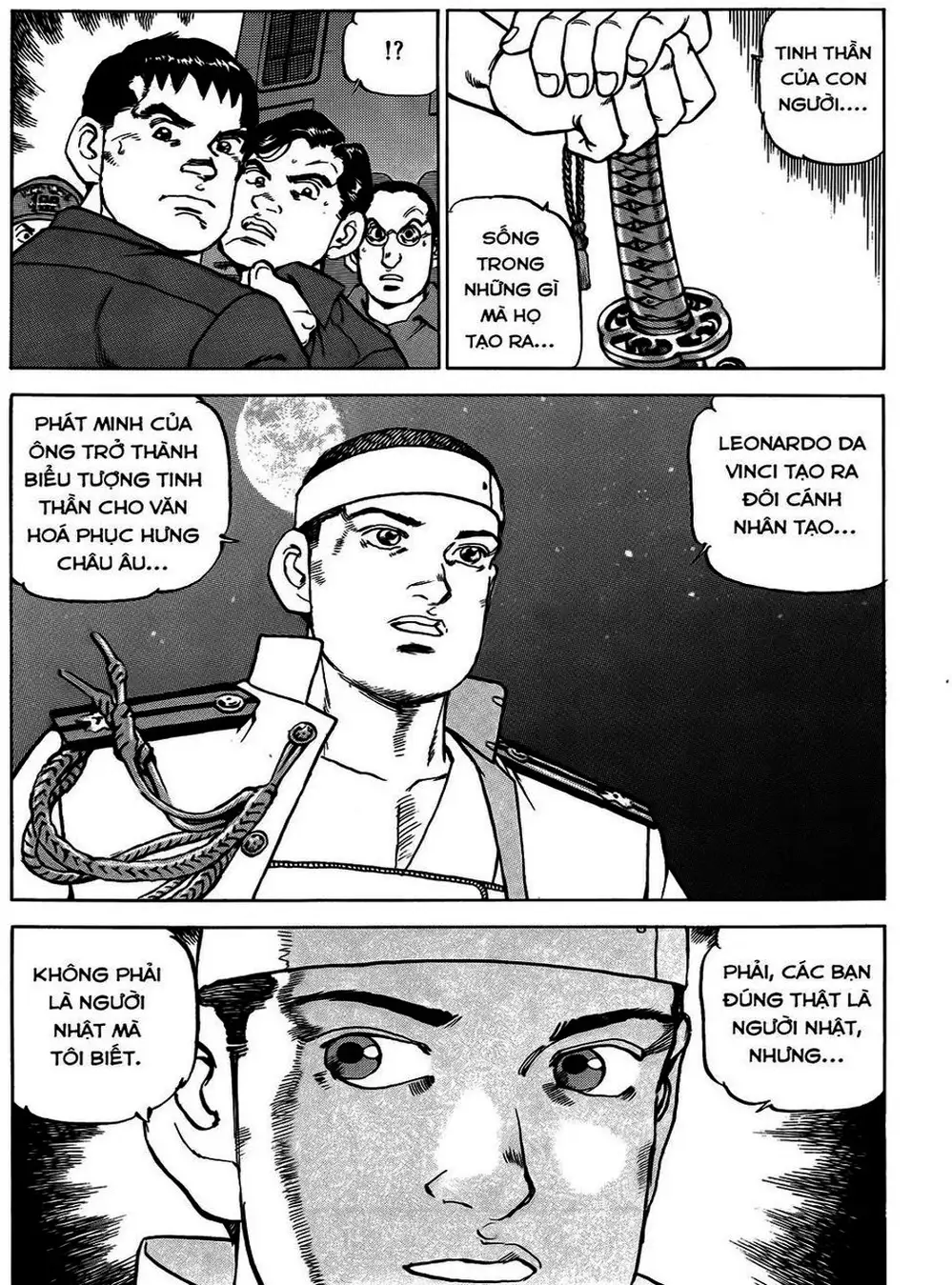 Truyện Tranh Con Diệc Đen - Zipang trang 4