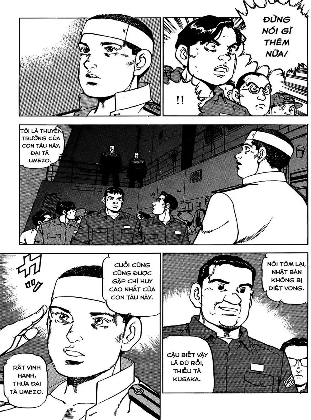 Truyện Tranh Con Diệc Đen - Zipang trang 4