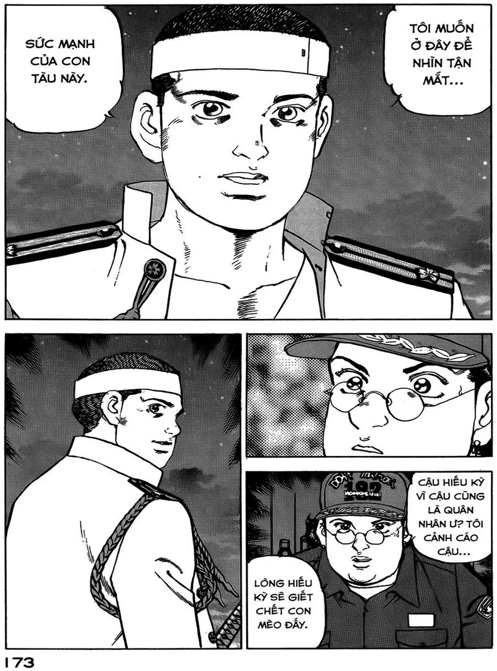 Truyện Tranh Con Diệc Đen - Zipang trang 4