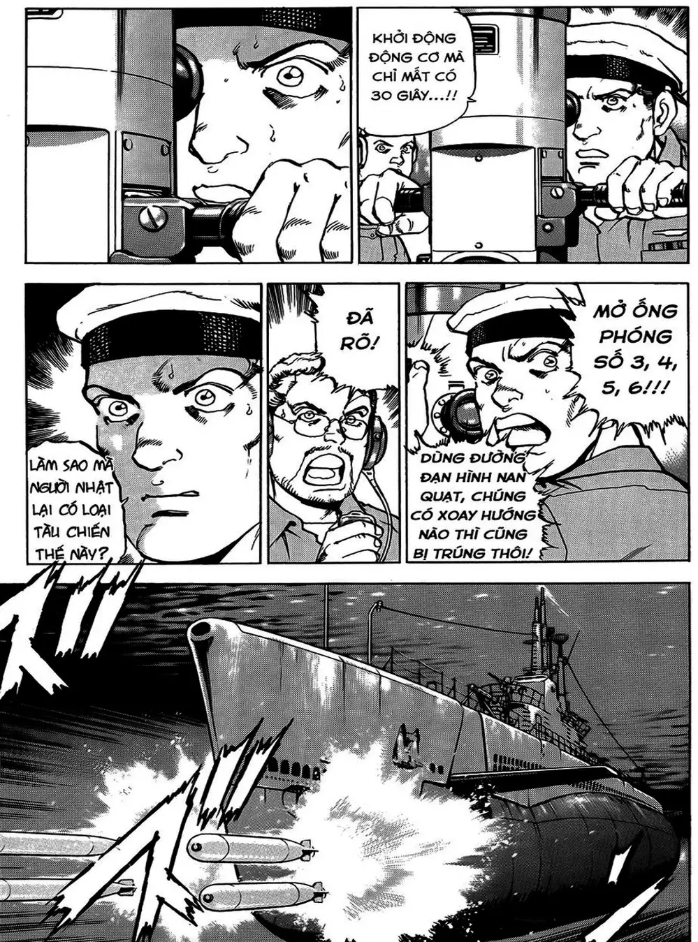 Truyện Tranh Con Diệc Đen - Zipang trang 4