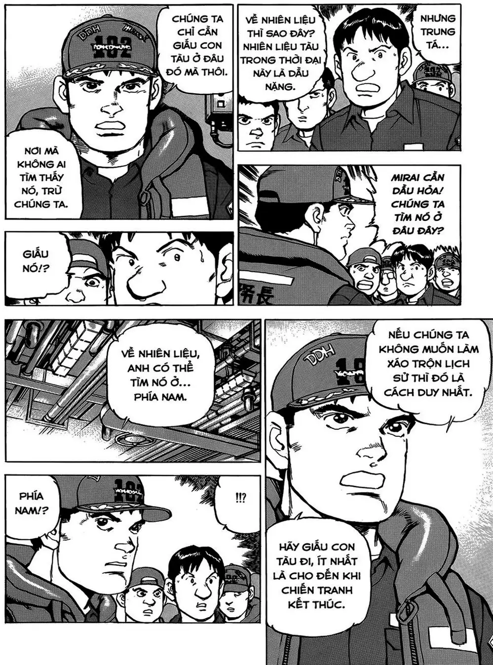 Truyện Tranh Con Diệc Đen - Zipang trang 4