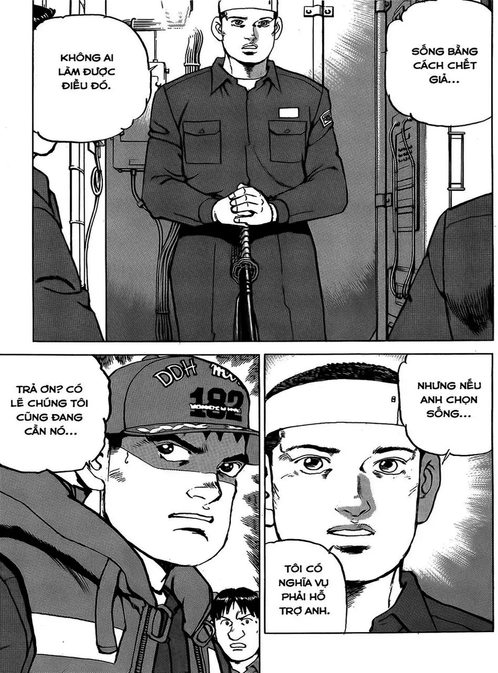 Truyện Tranh Con Diệc Đen - Zipang trang 4