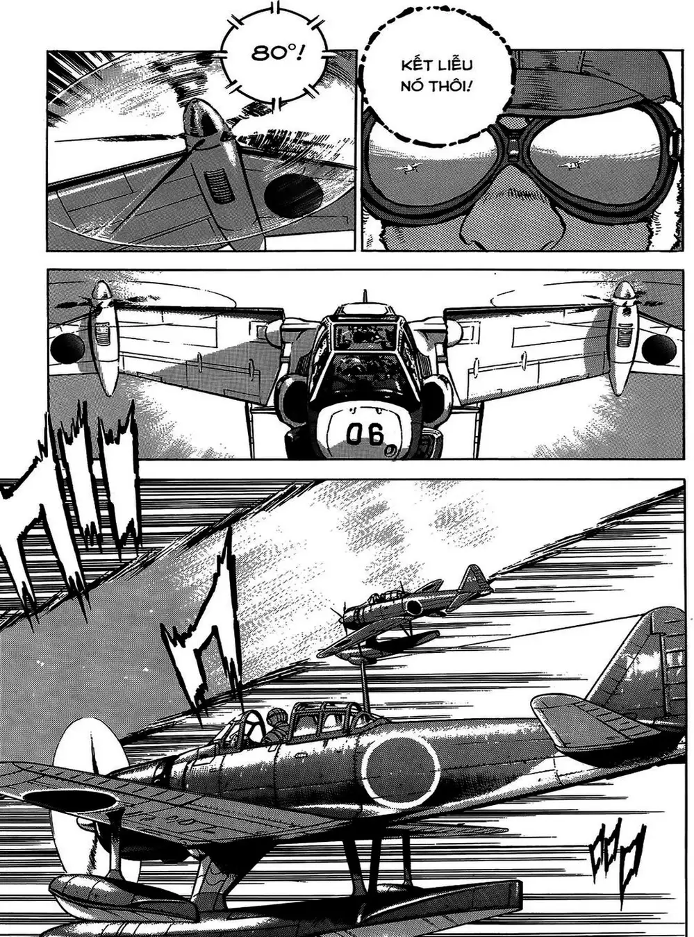 Truyện Tranh Con Diệc Đen - Zipang trang 4