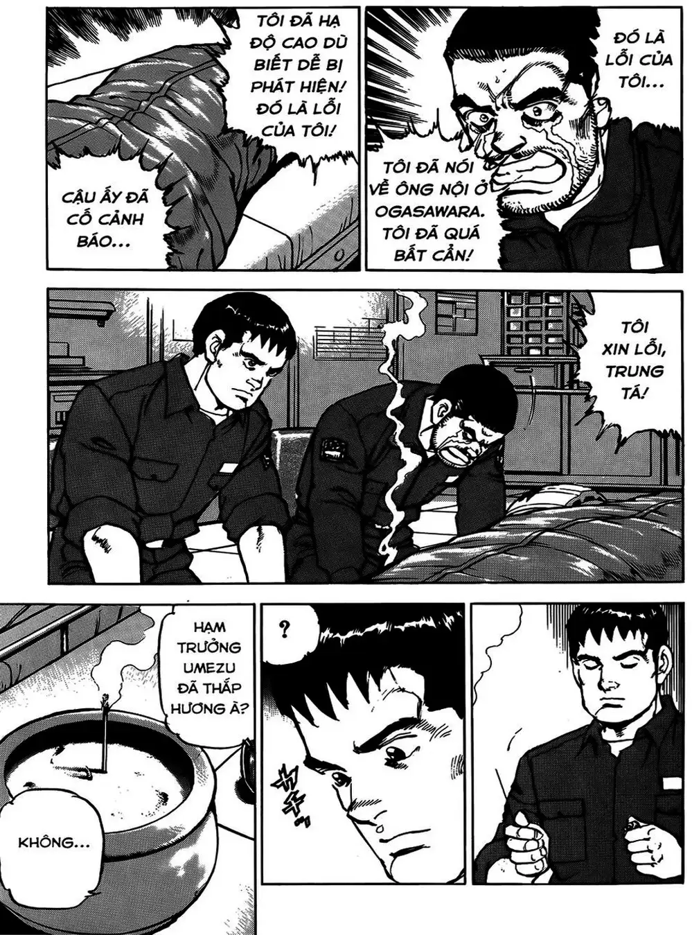 Truyện Tranh Con Diệc Đen - Zipang trang 4