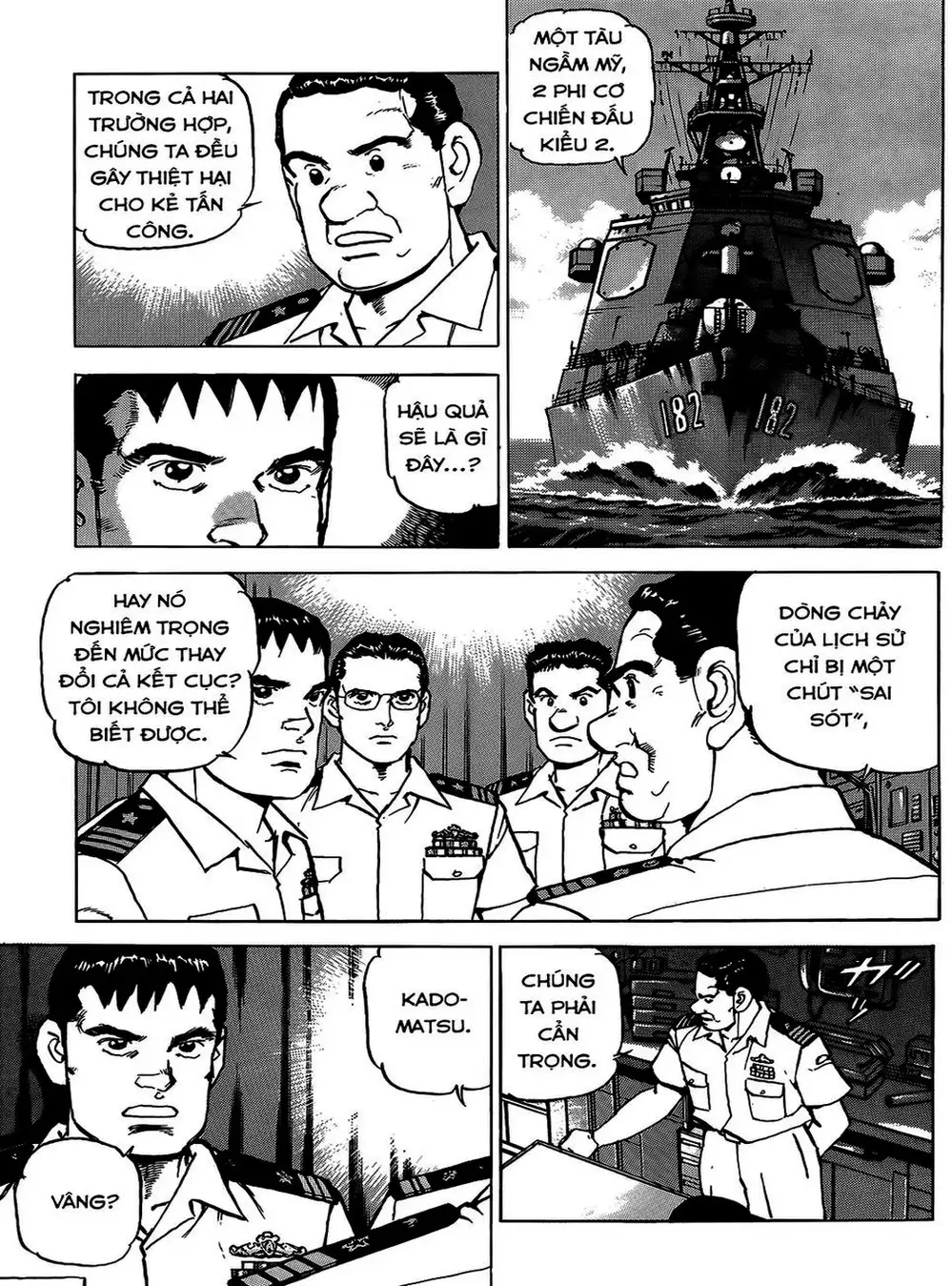 Truyện Tranh Con Diệc Đen - Zipang trang 4