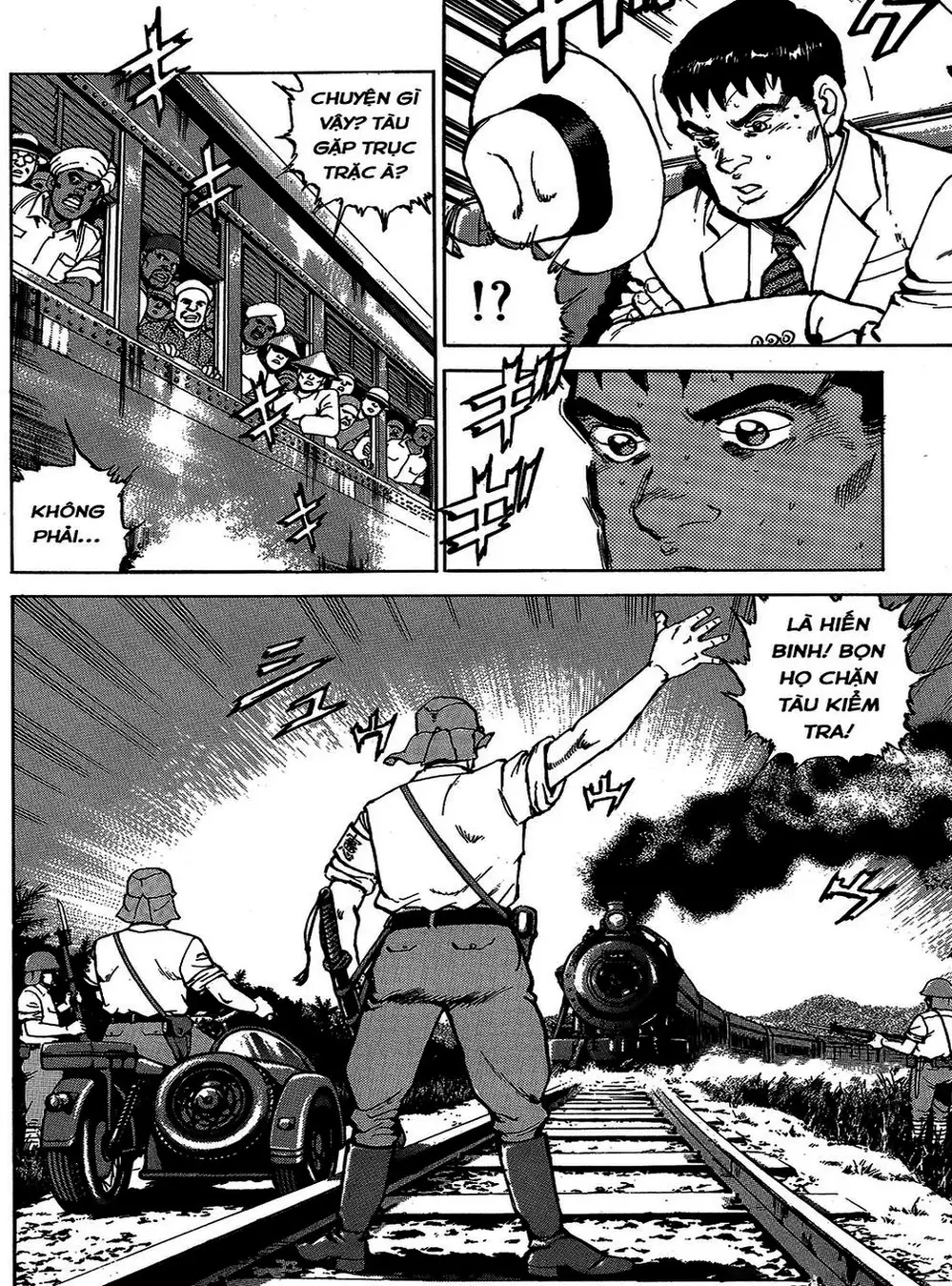 Truyện Tranh Con Diệc Đen - Zipang trang 4