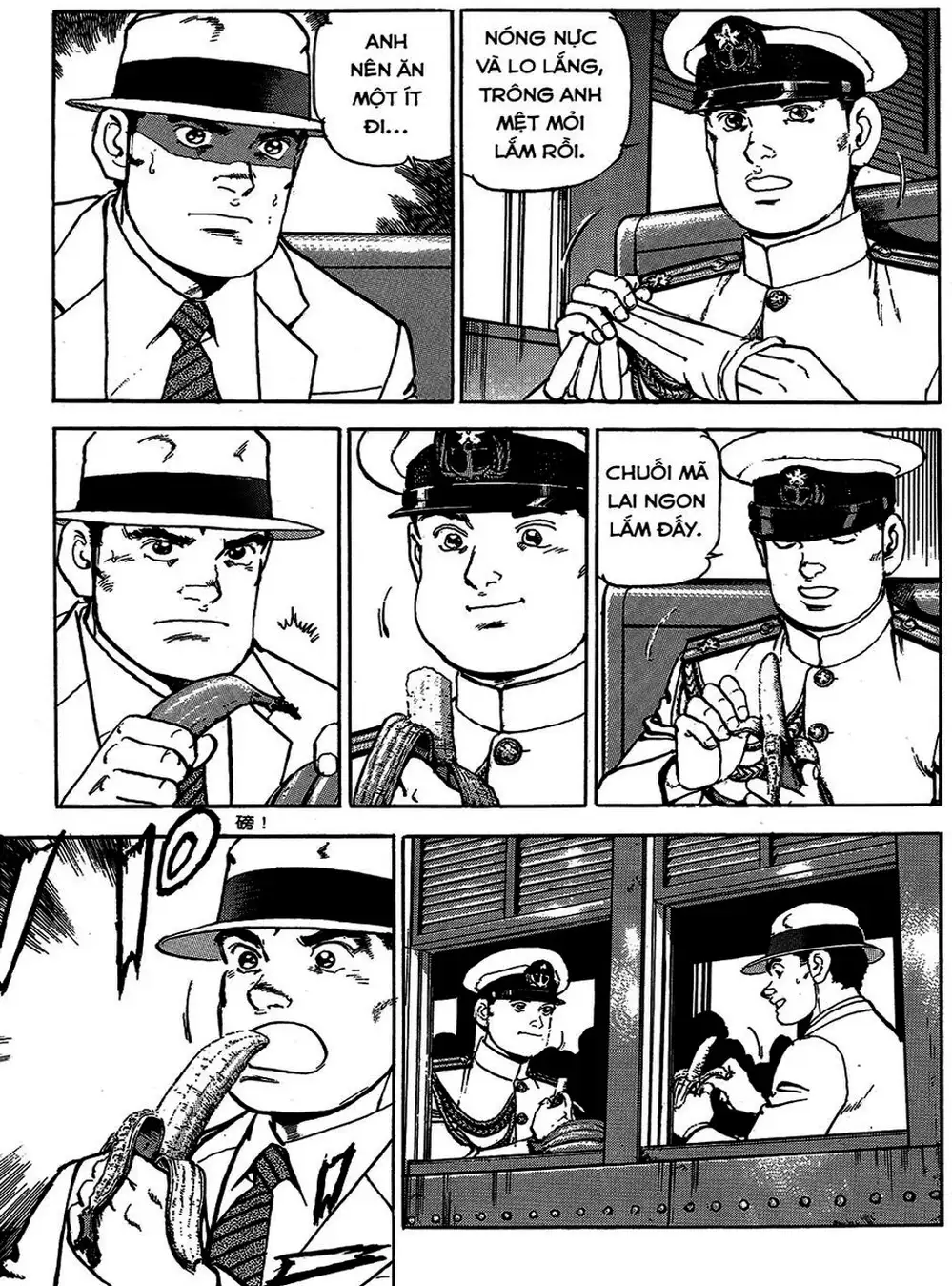 Truyện Tranh Con Diệc Đen - Zipang trang 4