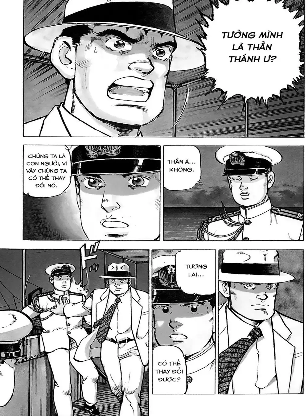 Truyện Tranh Con Diệc Đen - Zipang trang 4