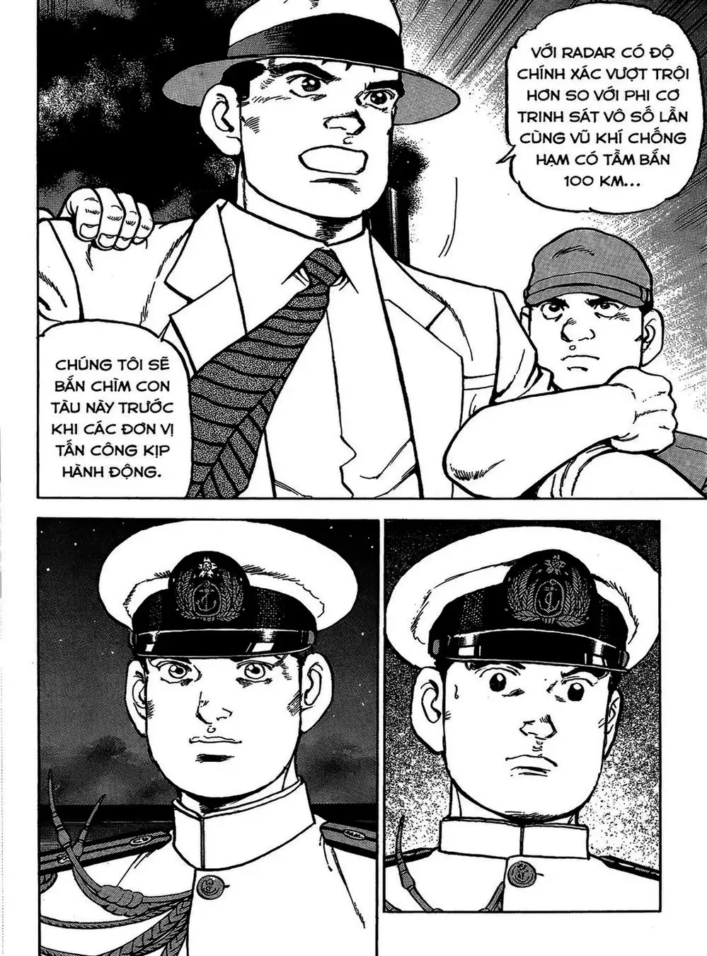 Truyện Tranh Con Diệc Đen - Zipang trang 4