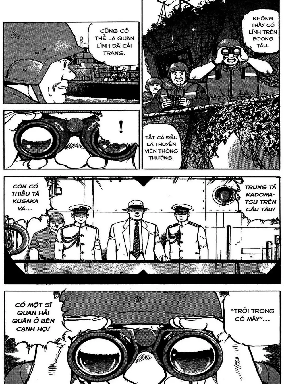 Truyện Tranh Con Diệc Đen - Zipang trang 4