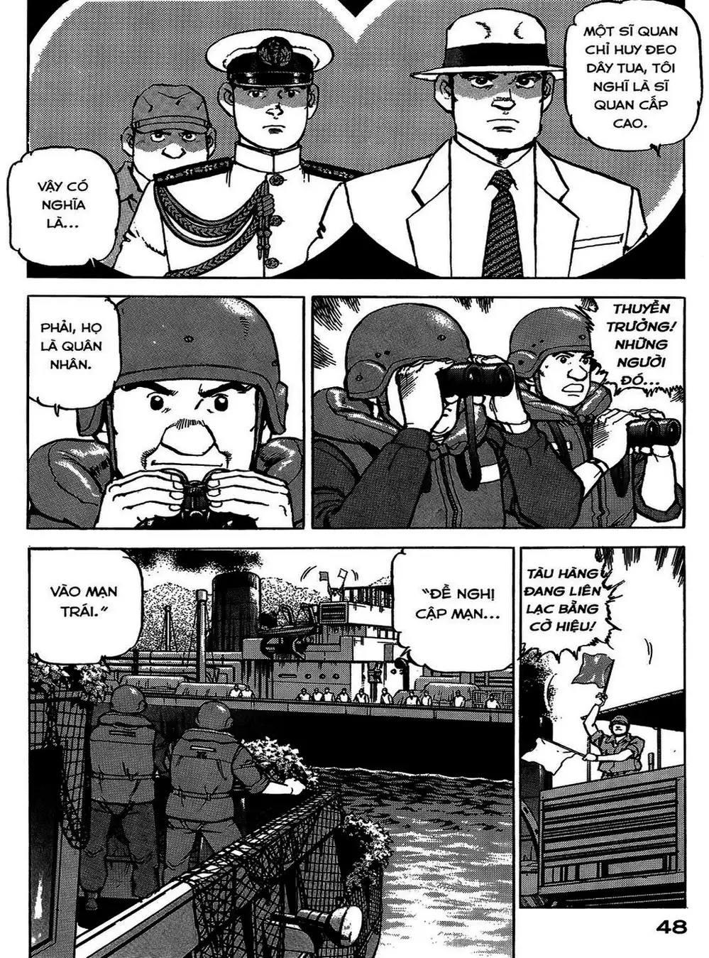 Truyện Tranh Con Diệc Đen - Zipang trang 4