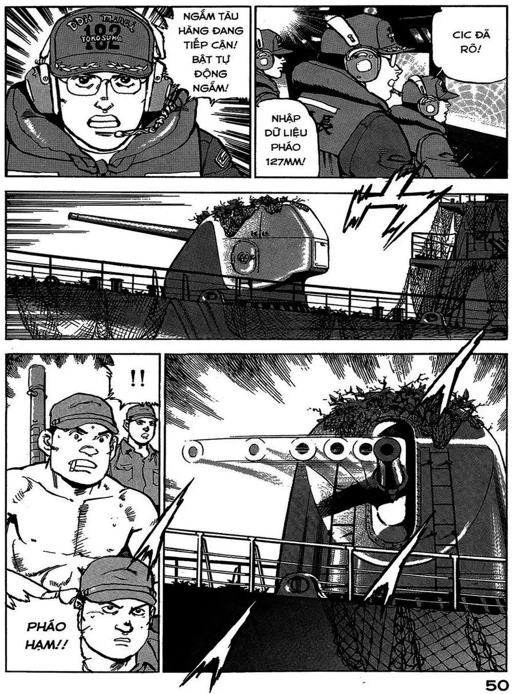 Truyện Tranh Con Diệc Đen - Zipang trang 4