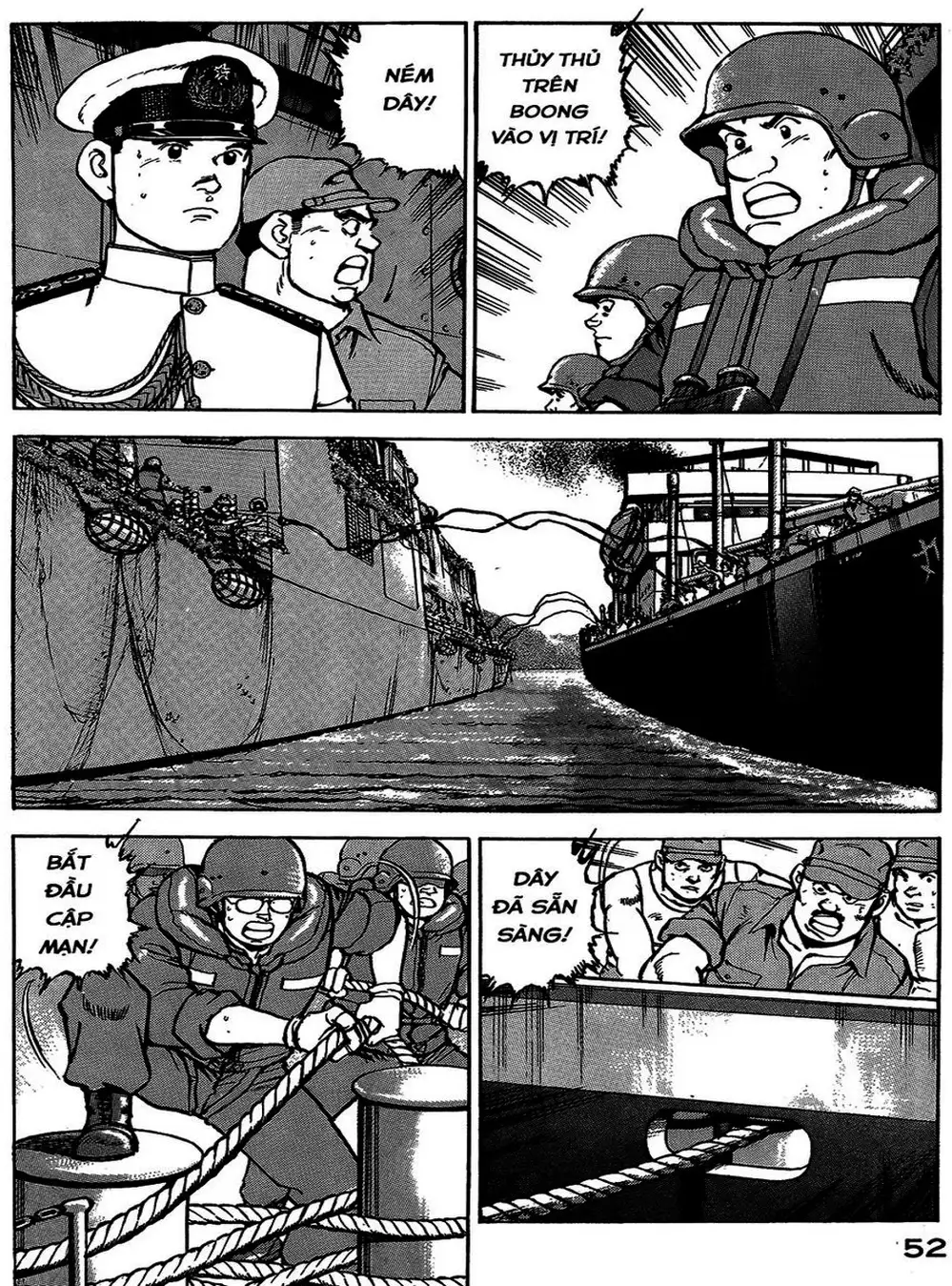 Truyện Tranh Con Diệc Đen - Zipang trang 4