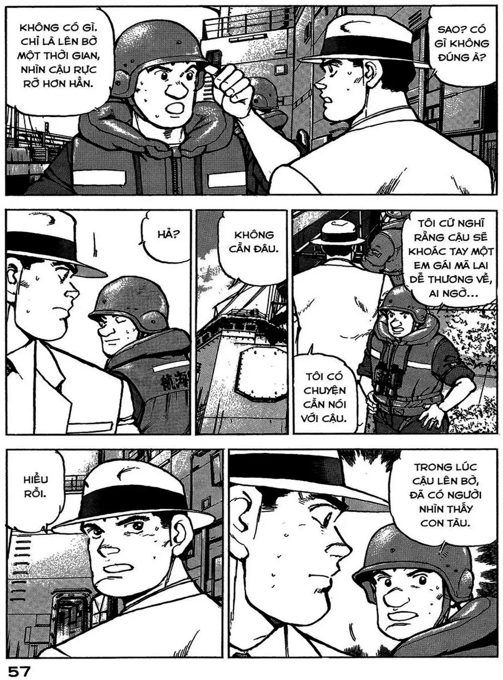 Truyện Tranh Con Diệc Đen - Zipang trang 4