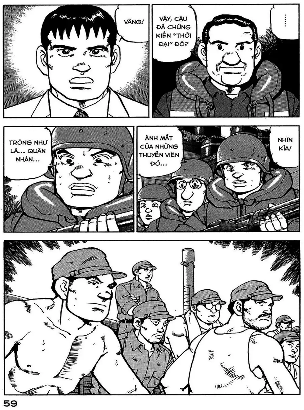 Truyện Tranh Con Diệc Đen - Zipang trang 4