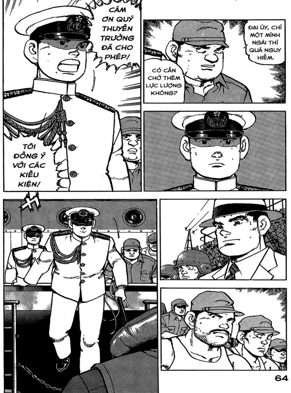 Truyện Tranh Con Diệc Đen - Zipang trang 4