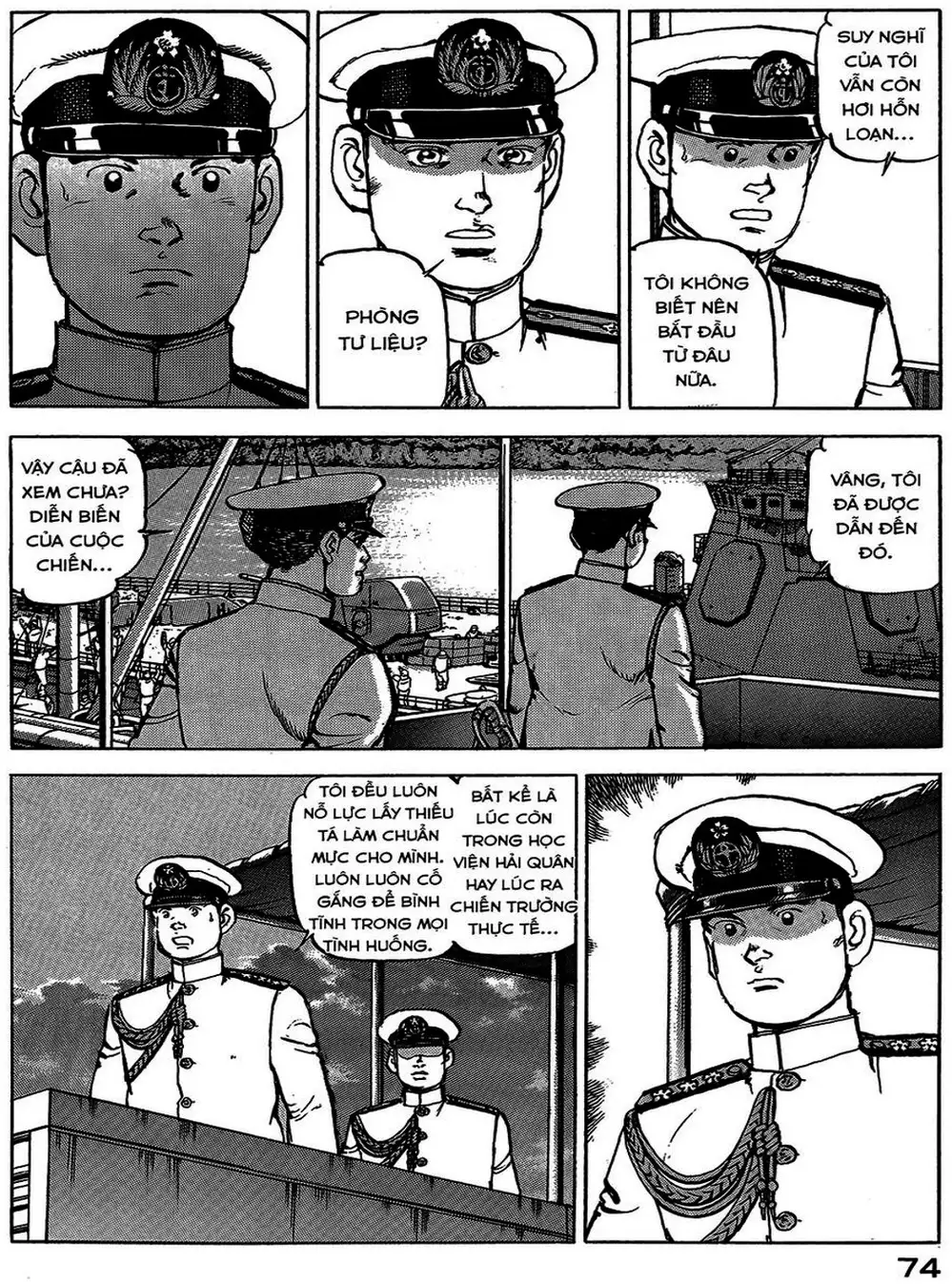 Truyện Tranh Con Diệc Đen - Zipang trang 4