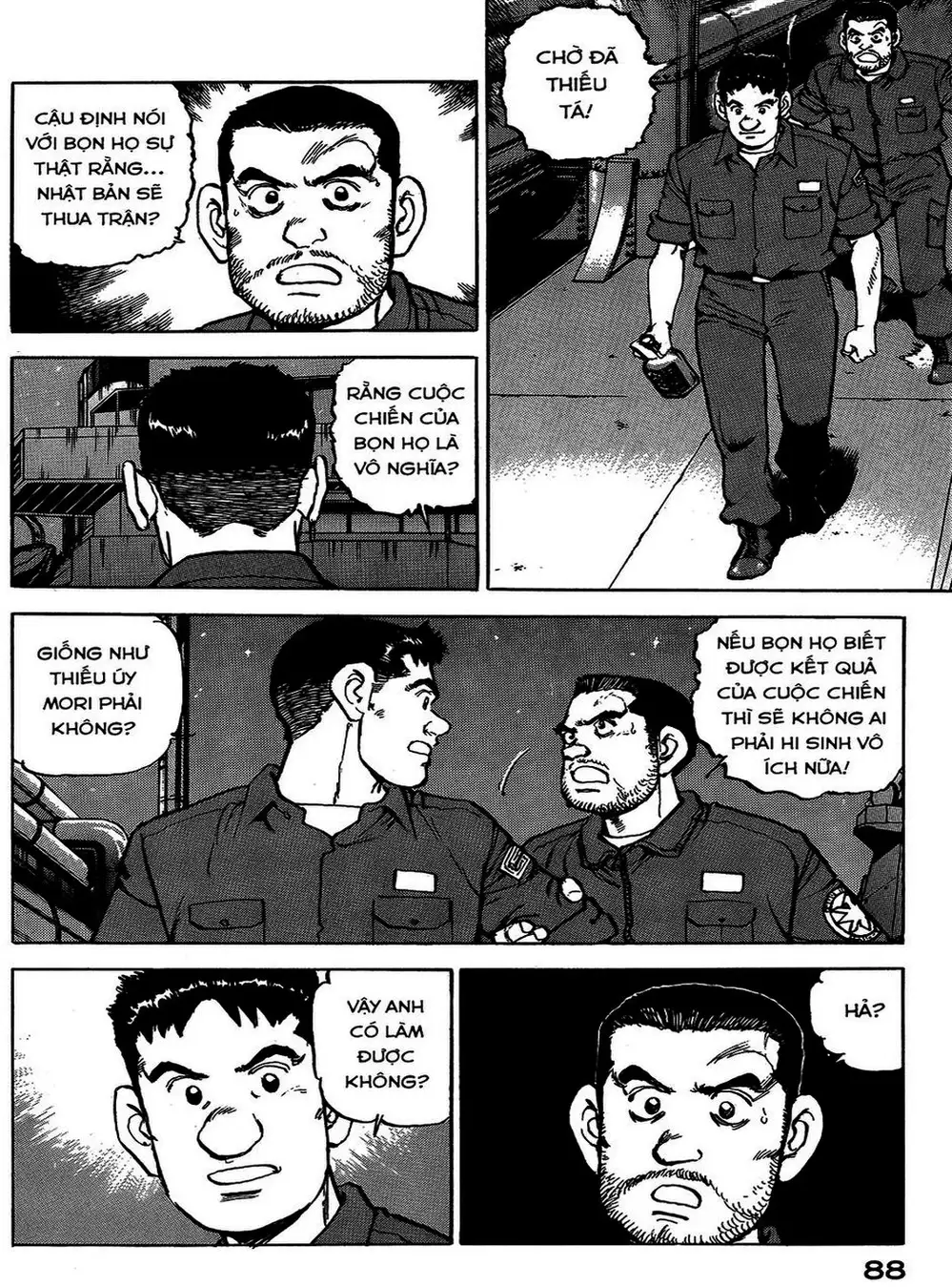 Truyện Tranh Con Diệc Đen - Zipang trang 4