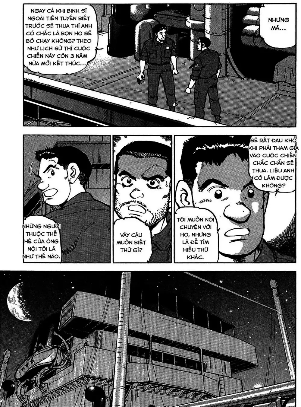 Truyện Tranh Con Diệc Đen - Zipang trang 4