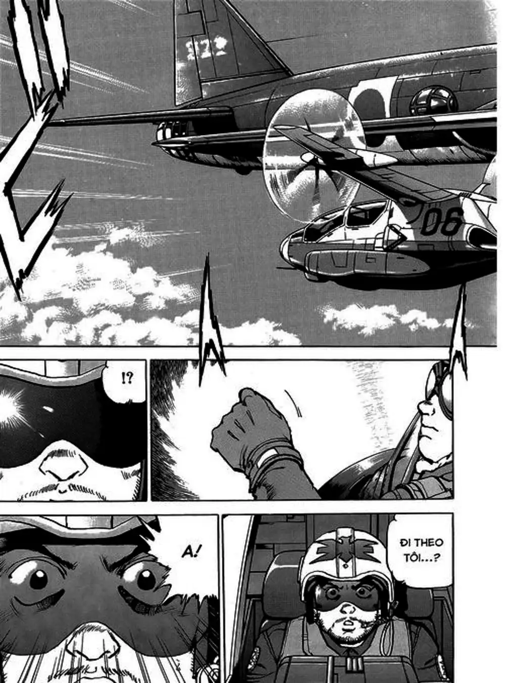 Truyện Tranh Con Diệc Đen - Zipang trang 4