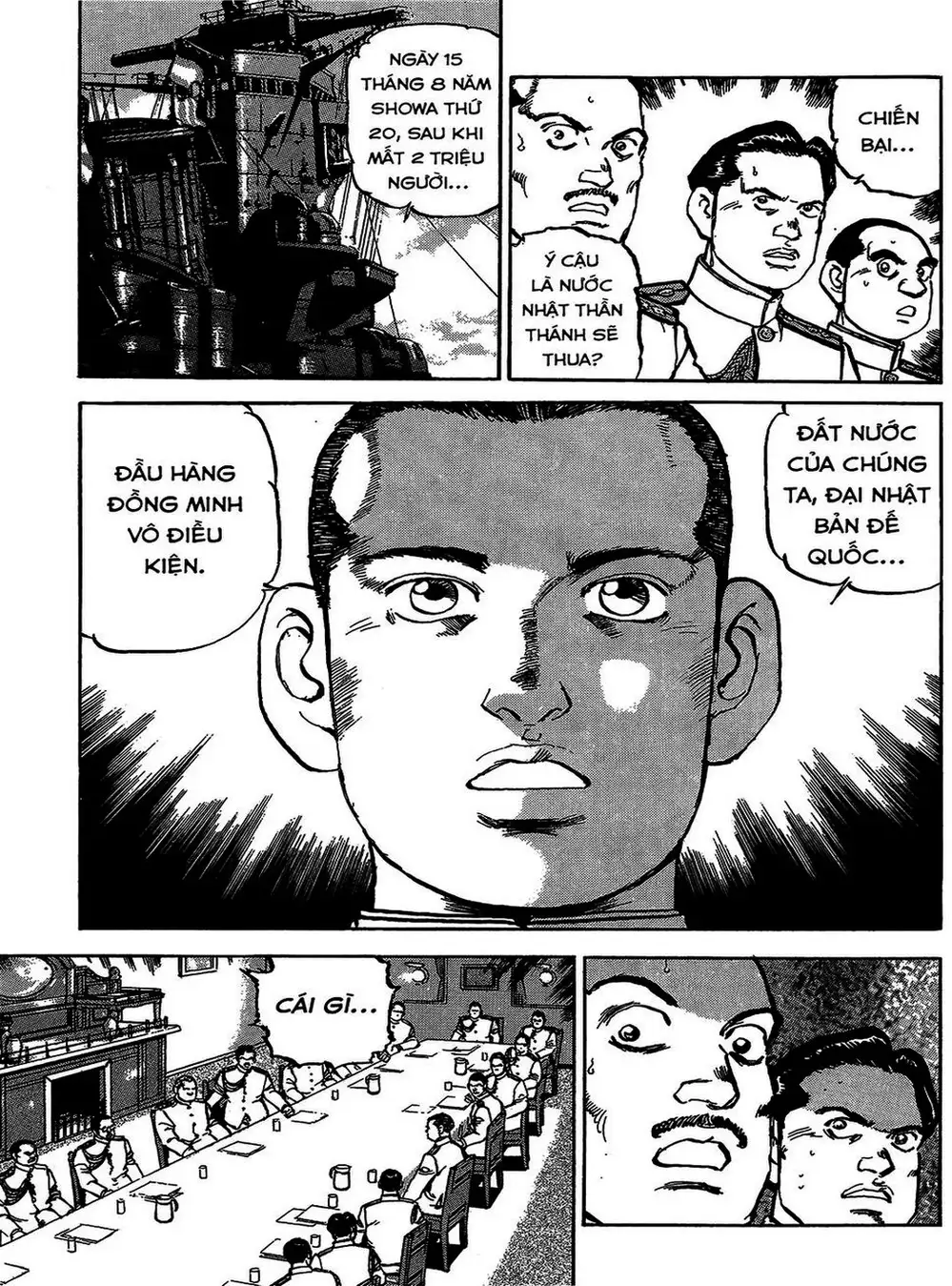 Truyện Tranh Con Diệc Đen - Zipang trang 4