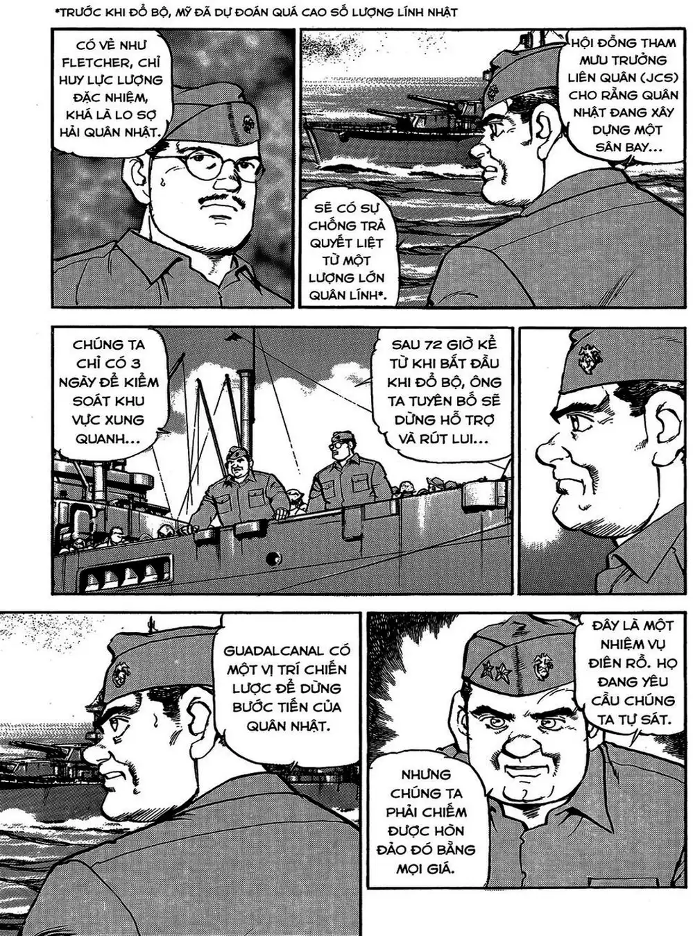 Truyện Tranh Con Diệc Đen - Zipang trang 4