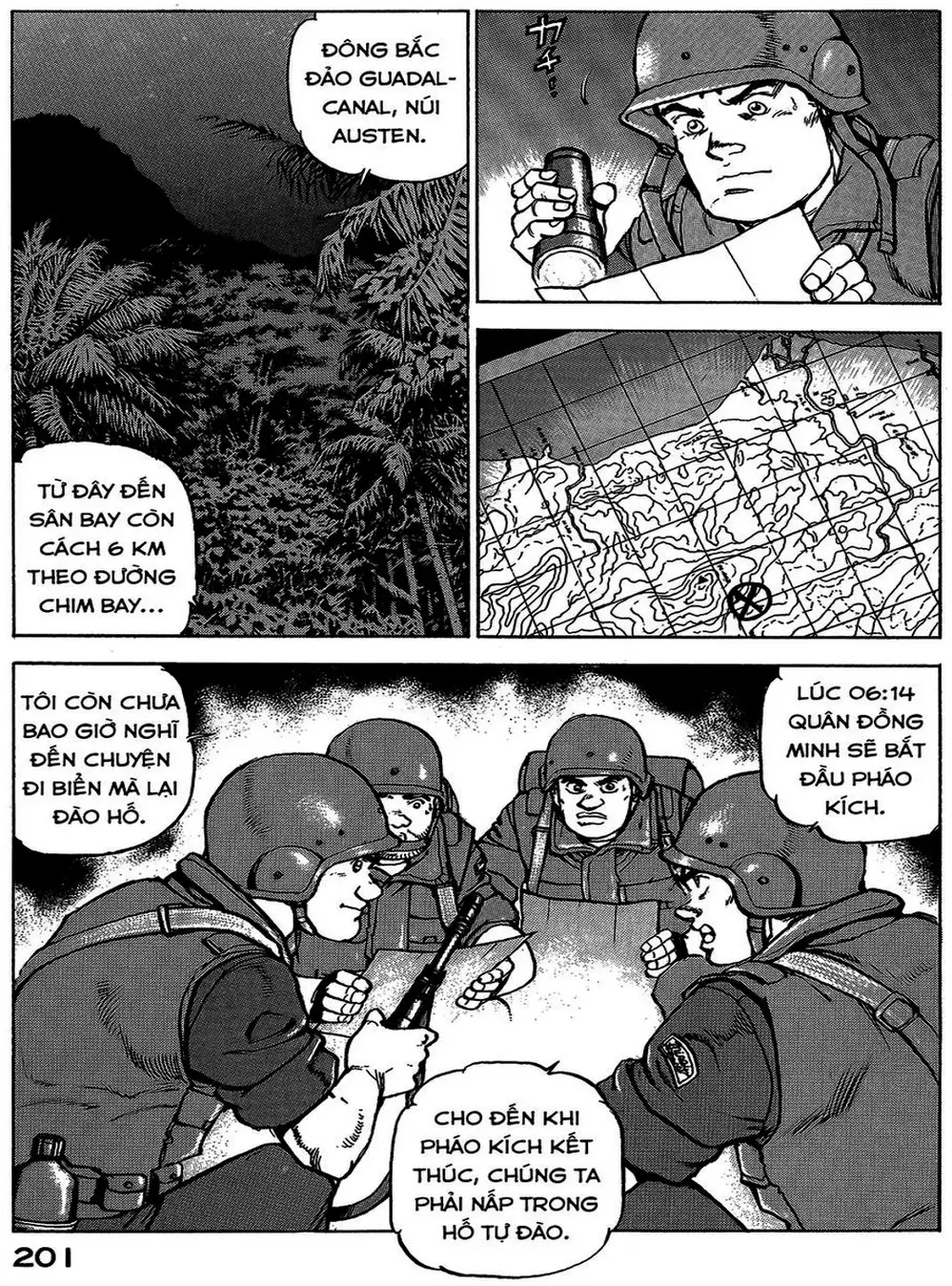 Truyện Tranh Con Diệc Đen - Zipang trang 4