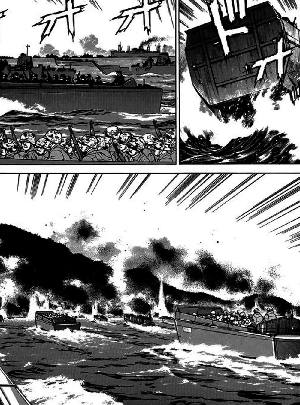 Truyện Tranh Con Diệc Đen - Zipang trang 4