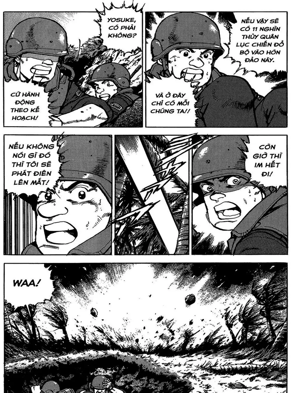 Truyện Tranh Con Diệc Đen - Zipang trang 4