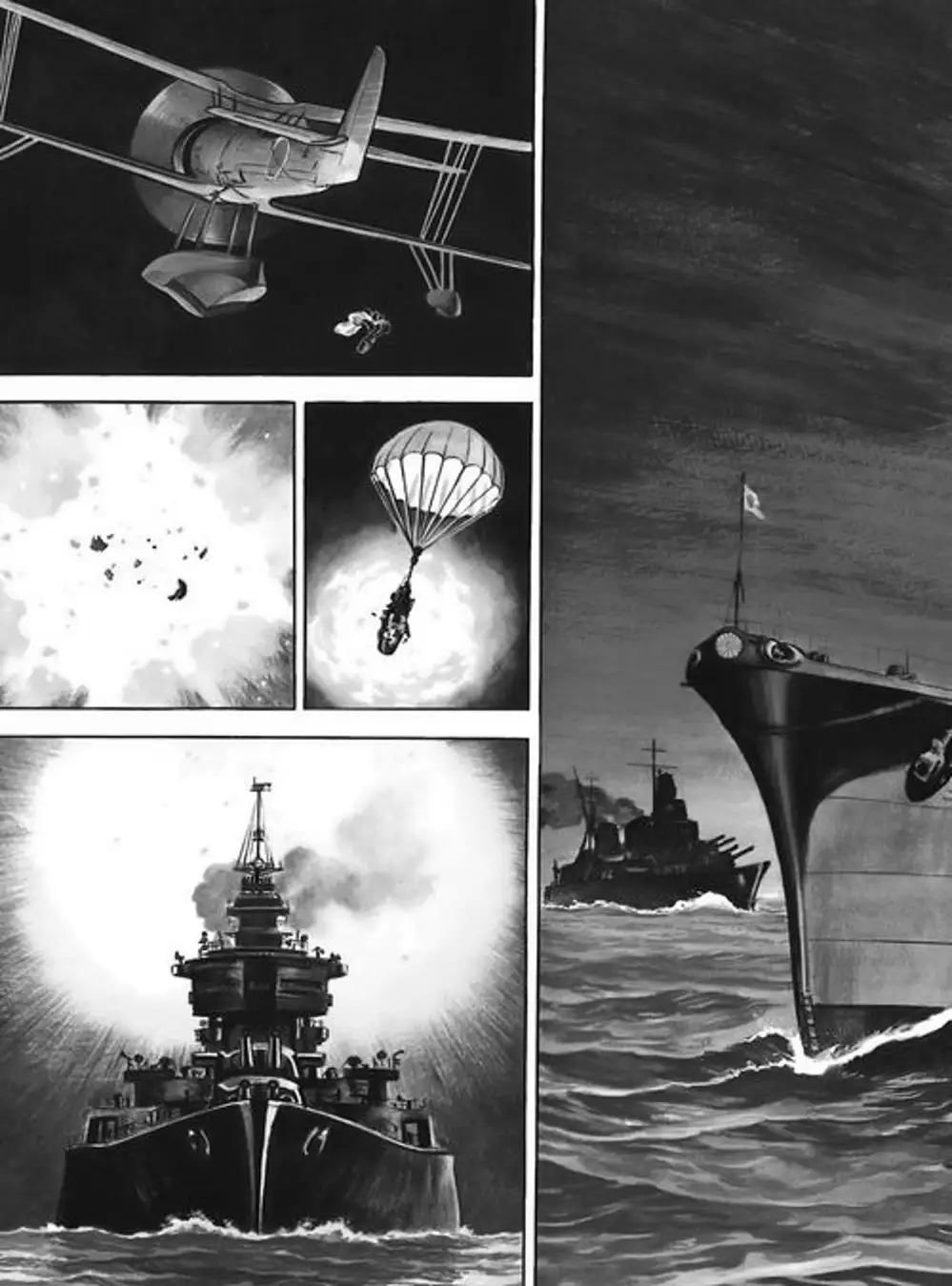 Truyện Tranh Con Diệc Đen - Zipang trang 4