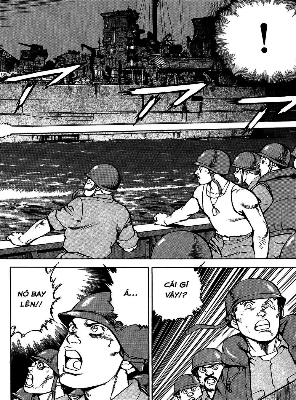 Truyện Tranh Con Diệc Đen - Zipang trang 4