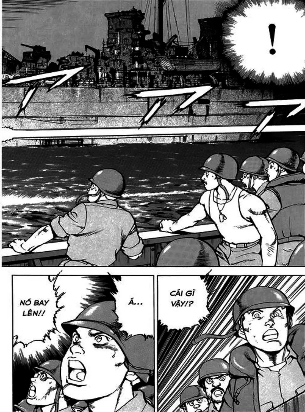 Truyện Tranh Con Diệc Đen - Zipang trang 4