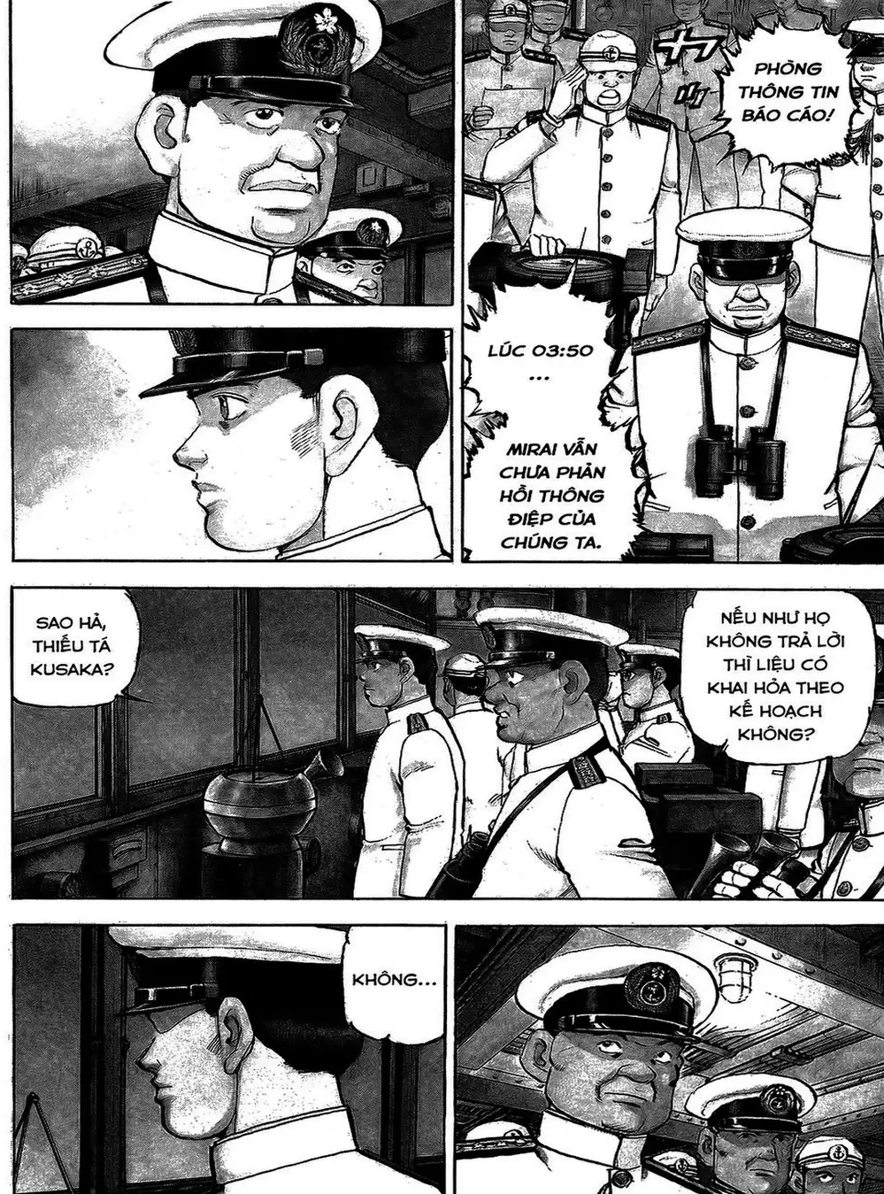 Truyện Tranh Con Diệc Đen - Zipang trang 4