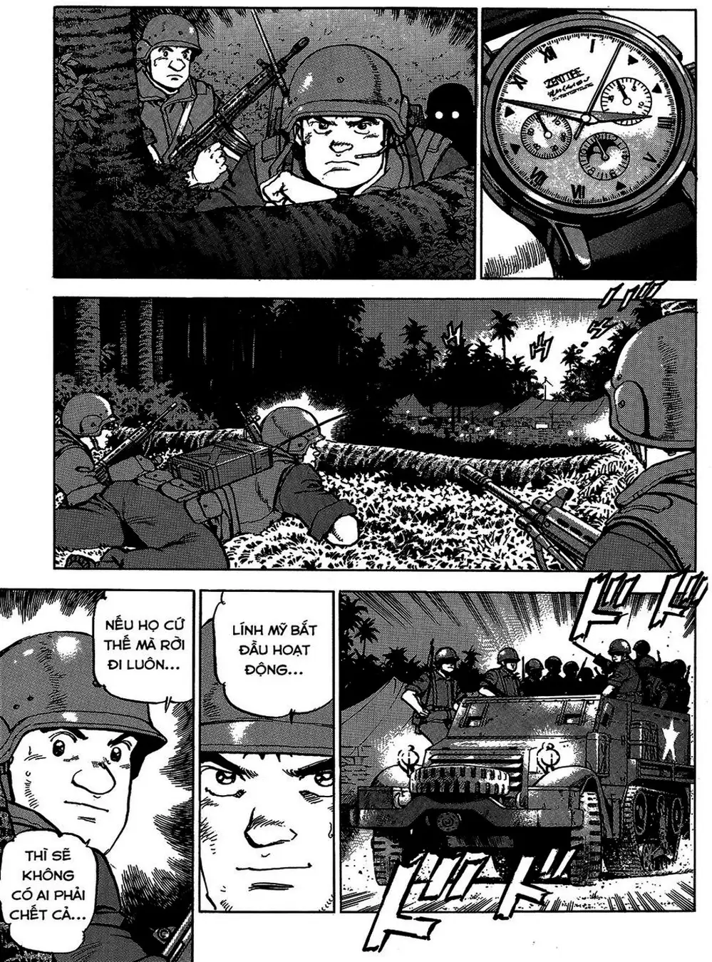 Truyện Tranh Con Diệc Đen - Zipang trang 4