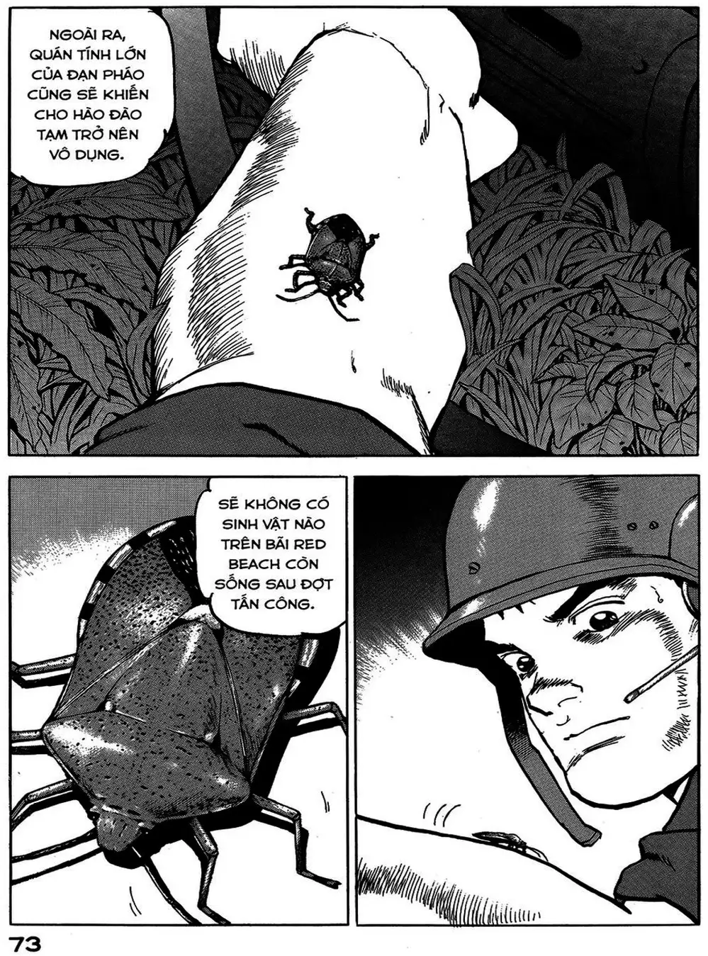 Truyện Tranh Con Diệc Đen - Zipang trang 4