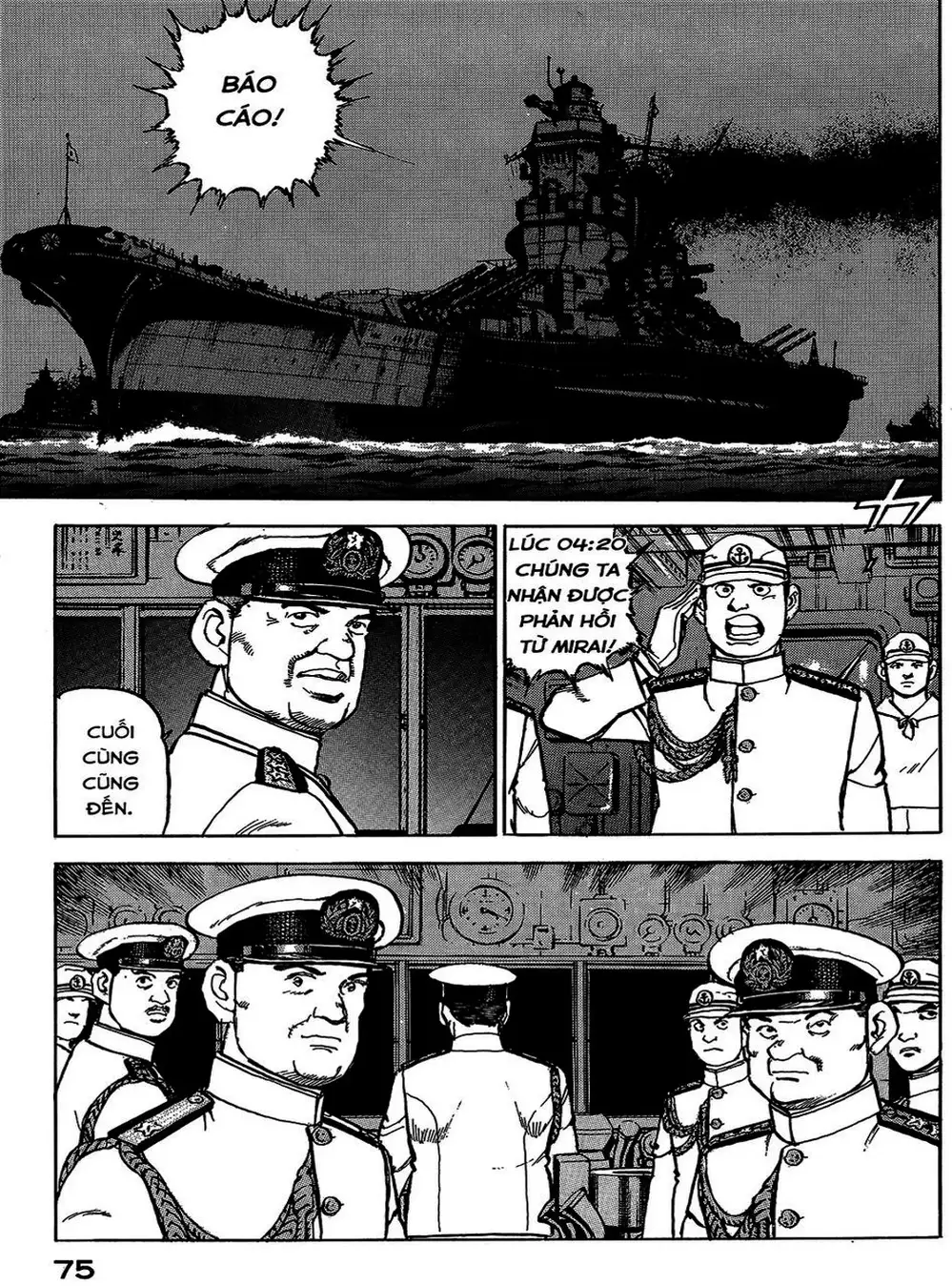 Truyện Tranh Con Diệc Đen - Zipang trang 4