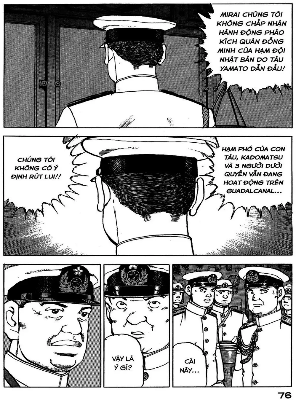 Truyện Tranh Con Diệc Đen - Zipang trang 4