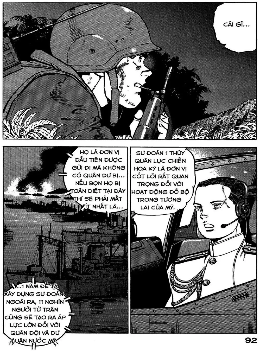 Truyện Tranh Con Diệc Đen - Zipang trang 4