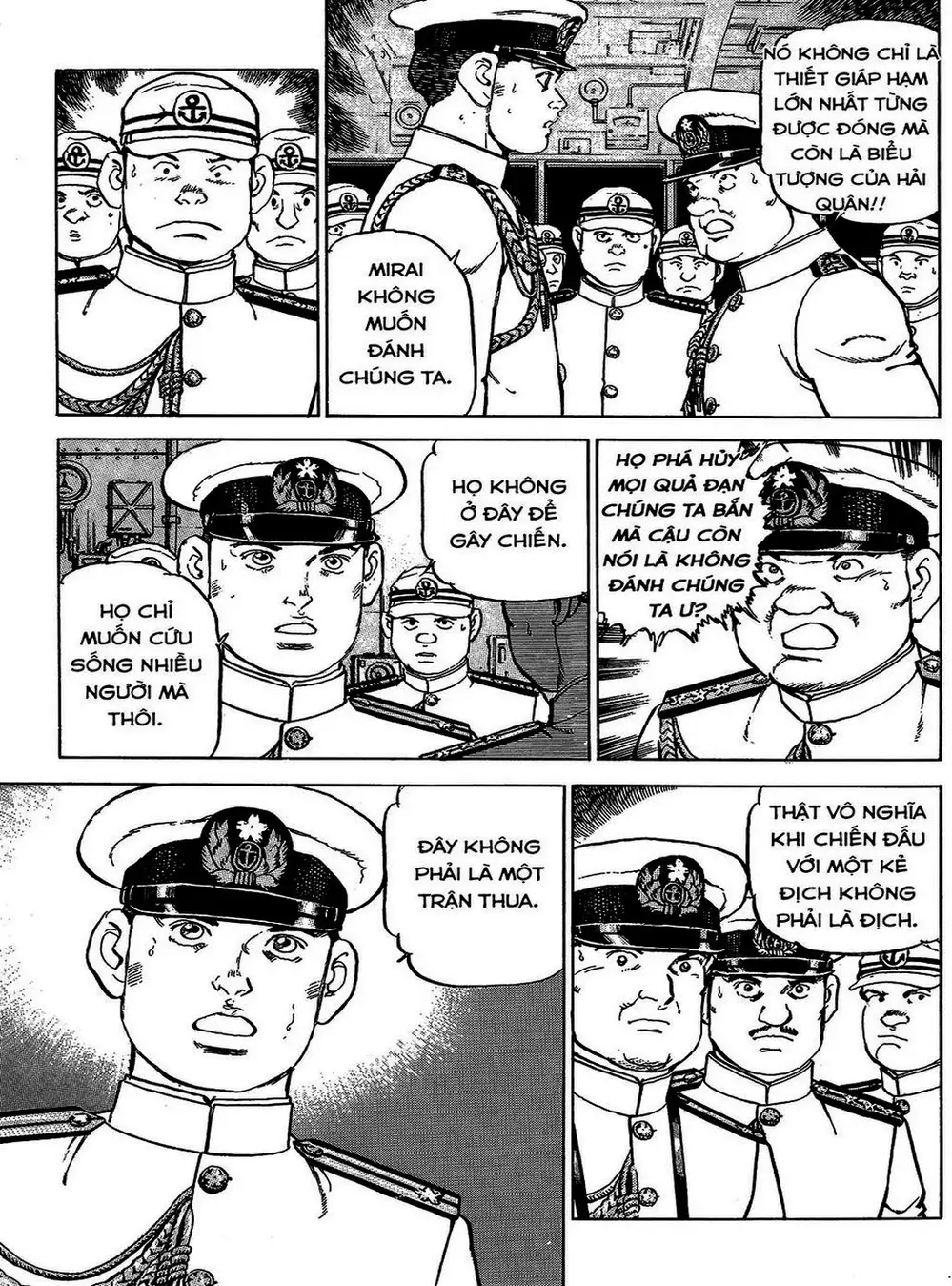 Truyện Tranh Con Diệc Đen - Zipang trang 4