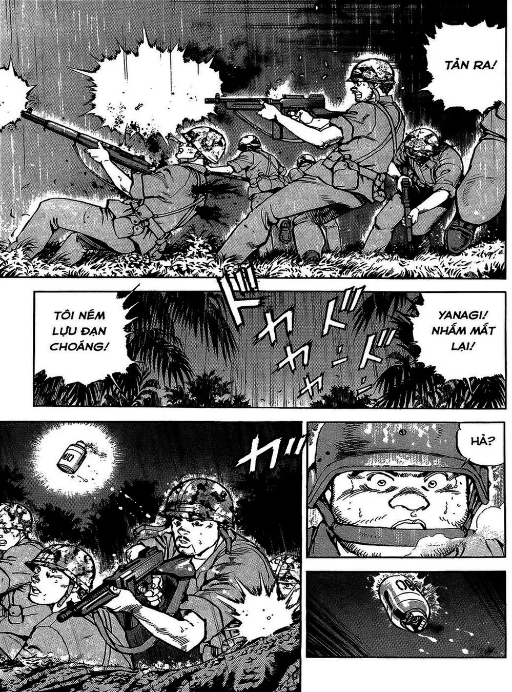 Truyện Tranh Con Diệc Đen - Zipang trang 4